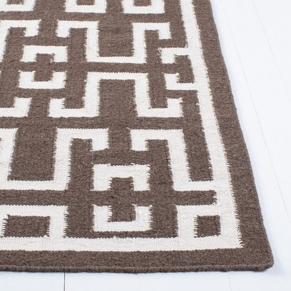 Safavieh Dhurries 621 Flat Weave 50% Banana Silk/30% Wool/20% Cotton Rug DHU621C-3