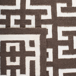 Safavieh Dhurries 621 Flat Weave 50% Banana Silk/30% Wool/20% Cotton Rug DHU621C-3