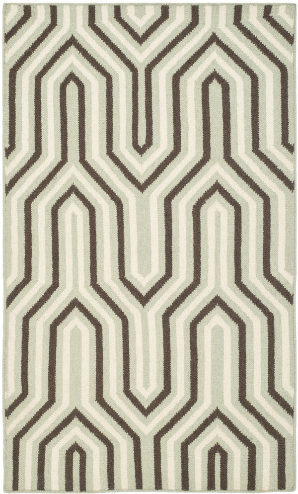 Safavieh Dhurries 622 Hand Woven Flat Weave 80% Wool/20% Cotton Rug DHU622A-3