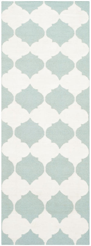 Safavieh Dhurries 624 Hand Woven Flat Weave 50% Banana Silk/30% Wool/20% Cotton Rug DHU624A-3