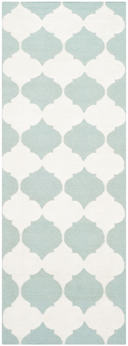 Safavieh Dhurries 624 Hand Woven Flat Weave 50% Banana Silk/30% Wool/20% Cotton Rug DHU624A-3