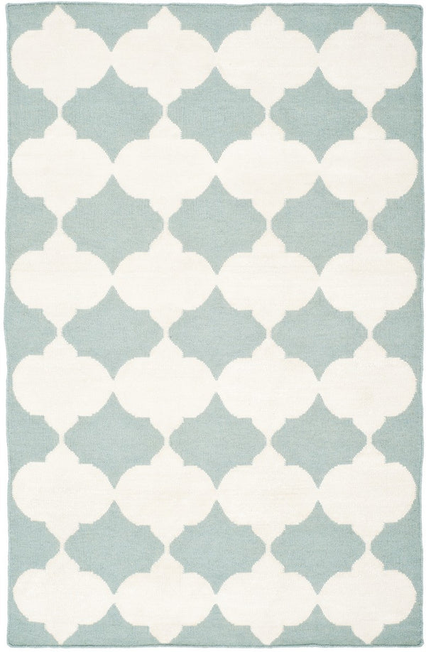 Safavieh Dhurries 624 Hand Woven Flat Weave 50% Banana Silk/30% Wool/20% Cotton Rug DHU624A-3