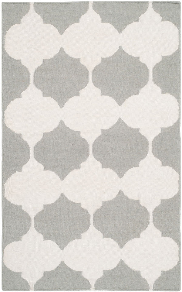 Safavieh Dhurries 624 Hand Woven Flat Weave 50% Banana Silk/30% Wool/20% Cotton Rug DHU624B-3