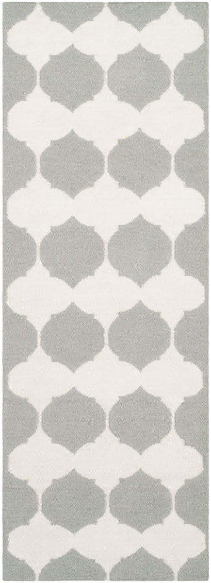 Safavieh Dhurries 624 Hand Woven Flat Weave 50% Banana Silk/30% Wool/20% Cotton Rug DHU624B-3