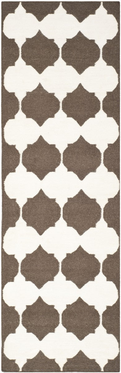 Safavieh Dhurries 624 Hand Woven Flat Weave 50% Banana Silk/30% Wool/20% Cotton Rug DHU624C-3