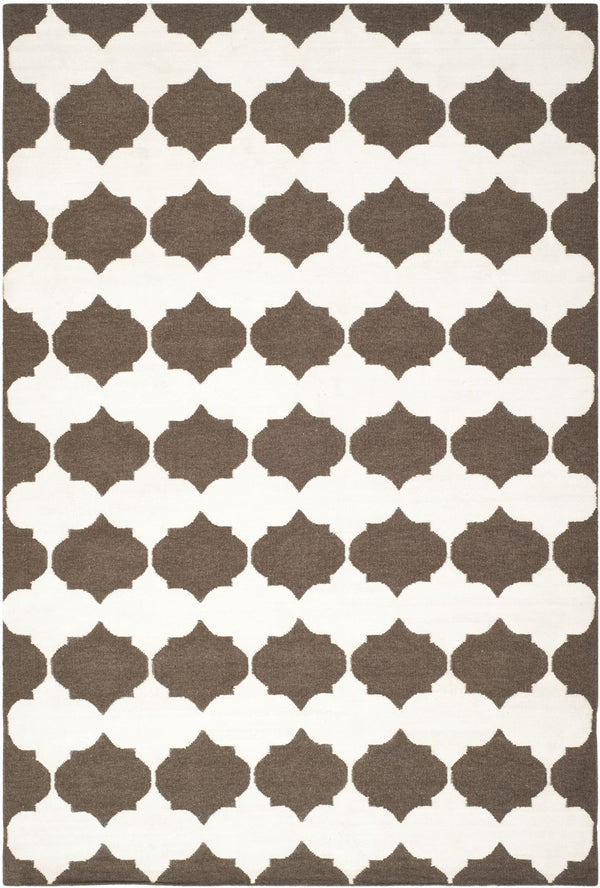 Safavieh Dhurries 624 Hand Woven Flat Weave 50% Banana Silk/30% Wool/20% Cotton Rug DHU624C-3