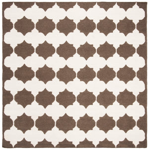 Safavieh Dhurries 624 Hand Woven Flat Weave 50% Banana Silk/30% Wool/20% Cotton Rug DHU624C-3