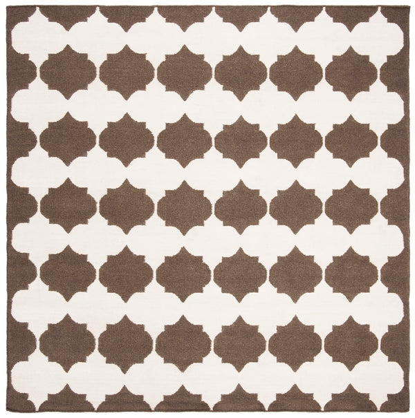 Safavieh Dhurries 624 Hand Woven Flat Weave 50% Banana Silk/30% Wool/20% Cotton Rug DHU624C-3