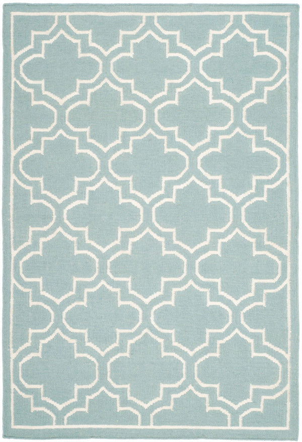 Safavieh Dhurries 625 Hand Woven Flat Weave 50% Banana Silk/30% Wool/20% Cotton Rug DHU625A-3