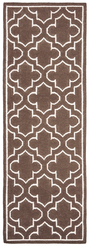 Safavieh Dhurries 625 Hand Woven Flat Weave 50% Banana Silk/30% Wool/20% Cotton Rug DHU625C-3