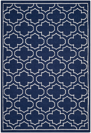 Safavieh Dhurries 625 Hand Woven Flat Weave 50% Banana Silk/30% Wool/20% Cotton Rug DHU625D-3