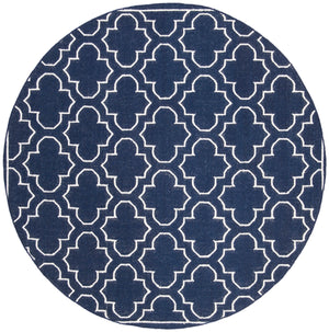 Safavieh Dhurries 625 Hand Woven Flat Weave 50% Banana Silk/30% Wool/20% Cotton Rug DHU625D-3