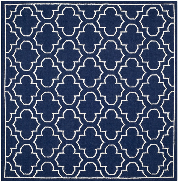 Safavieh Dhurries 625 Hand Woven Flat Weave 50% Banana Silk/30% Wool/20% Cotton Rug DHU625D-3