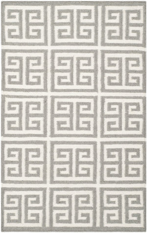 Safavieh Dhurries 626 Hand Woven Flat Weave 50% Banana Silk/30% Wool/20% Cotton Rug DHU626B-3