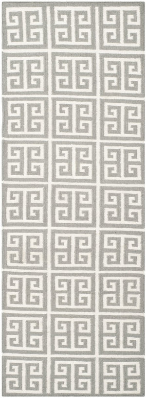 Safavieh Dhurries 626 Hand Woven Flat Weave 50% Banana Silk/30% Wool/20% Cotton Rug DHU626B-3