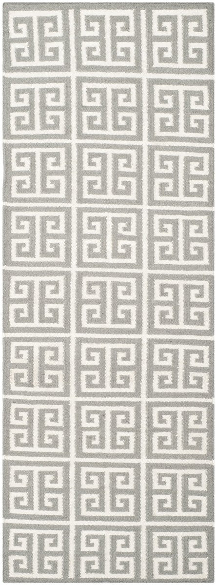 Safavieh Dhurries 626 Hand Woven Flat Weave 50% Banana Silk/30% Wool/20% Cotton Rug DHU626B-3