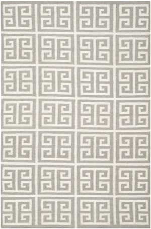 Safavieh Dhurries 626 Hand Woven Flat Weave 50% Banana Silk/30% Wool/20% Cotton Rug DHU626B-3