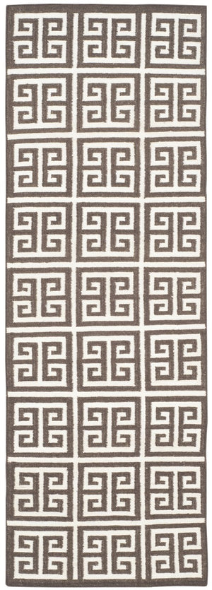 Safavieh Dhurries 626 Hand Woven Flat Weave 50% Banana Silk/30% Wool/20% Cotton Rug DHU626C-3