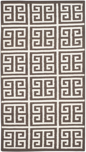 Safavieh Dhurries 626 Hand Woven Flat Weave 50% Banana Silk/30% Wool/20% Cotton Rug DHU626C-3