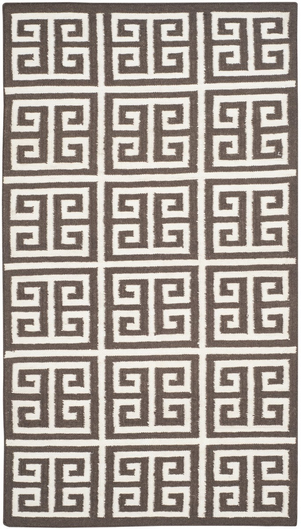 Safavieh Dhurries 626 Hand Woven Flat Weave 50% Banana Silk/30% Wool/20% Cotton Rug DHU626C-3