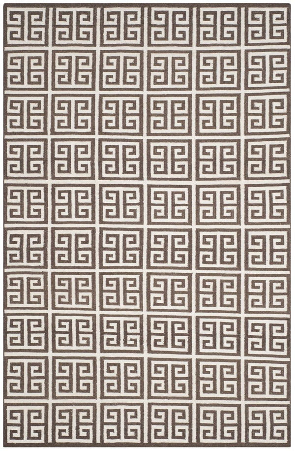 Safavieh Dhurries 626 Hand Woven Flat Weave 50% Banana Silk/30% Wool/20% Cotton Rug DHU626C-3