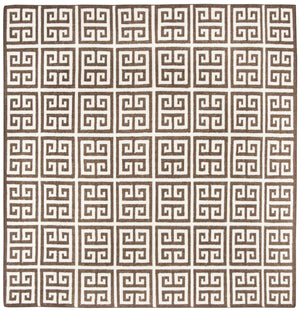 Safavieh Dhurries 626 Hand Woven Flat Weave 50% Banana Silk/30% Wool/20% Cotton Rug DHU626C-3