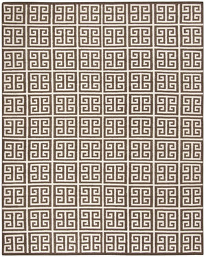 Safavieh Dhurries 626 Hand Woven Flat Weave 50% Banana Silk/30% Wool/20% Cotton Rug DHU626C-3