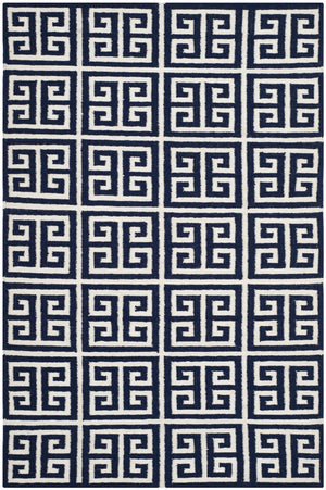 Safavieh Dhurries 626 Hand Woven Flat Weave 50% Banana Silk/30% Wool/20% Cotton Rug DHU626D-3