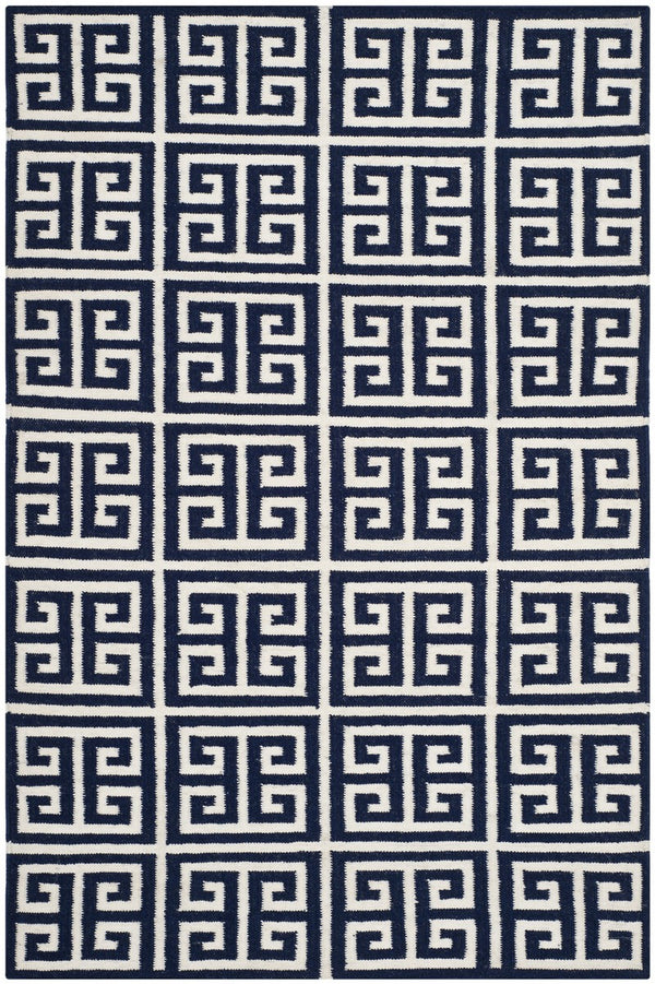 Safavieh Dhurries 626 Hand Woven Flat Weave 50% Banana Silk/30% Wool/20% Cotton Rug DHU626D-3