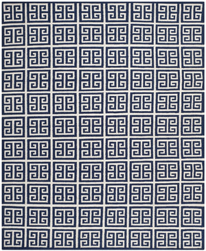 Safavieh Dhurries 626 Hand Woven Flat Weave 50% Banana Silk/30% Wool/20% Cotton Rug DHU626D-3