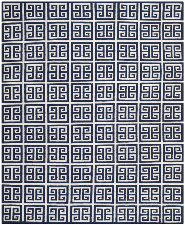 Safavieh Dhurries 626 Hand Woven Flat Weave 50% Banana Silk/30% Wool/20% Cotton Rug DHU626D-3