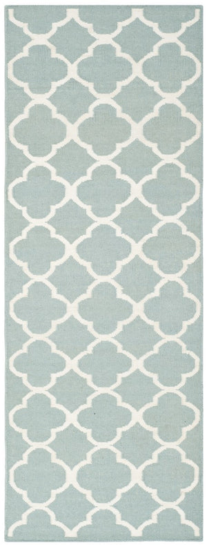 Safavieh Dhurries 627 Hand Woven Flat Weave 50% Banana Silk/30% Wool/20% Cotton Rug DHU627A-3