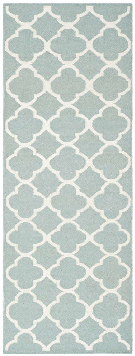 Safavieh Dhurries 627 Hand Woven Flat Weave 50% Banana Silk/30% Wool/20% Cotton Rug DHU627A-3