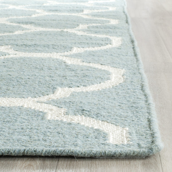 Safavieh Dhurries 627 Hand Woven Flat Weave 50% Banana Silk/30% Wool/20% Cotton Rug DHU627A-3