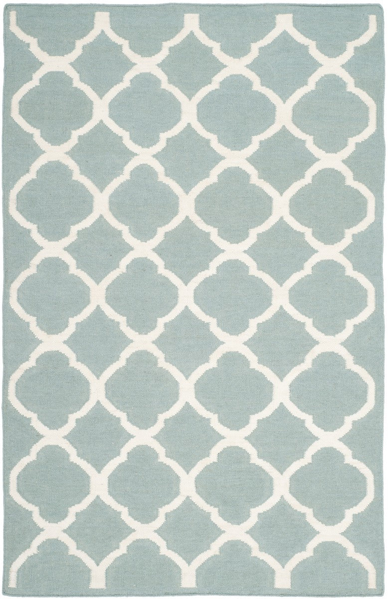 Safavieh Dhurries 627 Hand Woven Flat Weave 50% Banana Silk/30% Wool/20% Cotton Rug DHU627A-3