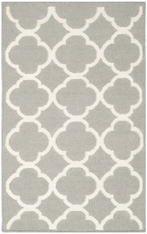 Safavieh Dhurries 627 Hand Woven Flat Weave 50% Banana Silk/30% Wool/20% Cotton Rug DHU627B-3