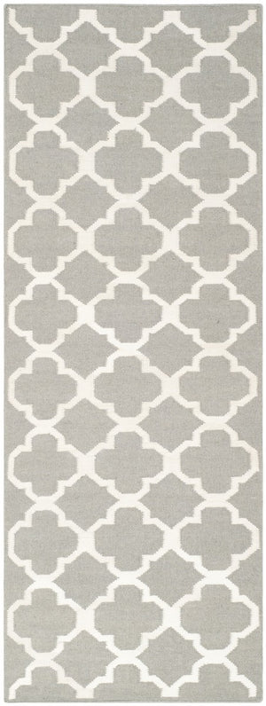 Safavieh Dhurries 627 Hand Woven Flat Weave 50% Banana Silk/30% Wool/20% Cotton Rug DHU627B-3