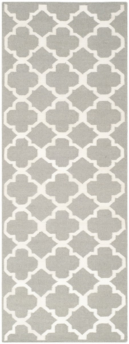 Safavieh Dhurries 627 Hand Woven Flat Weave 50% Banana Silk/30% Wool/20% Cotton Rug DHU627B-3