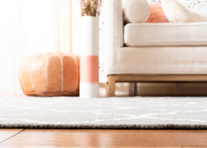 Safavieh Dhurries 627 Hand Woven Flat Weave 50% Banana Silk/30% Wool/20% Cotton Rug DHU627B-3