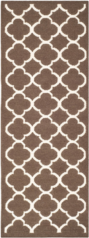 Safavieh Dhurries 627 Hand Woven Flat Weave 50% Banana Silk/30% Wool/20% Cotton Rug DHU627C-3