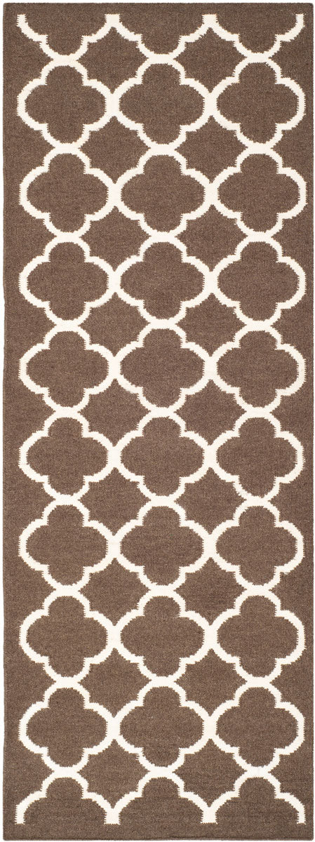 Safavieh Dhurries 627 Hand Woven Flat Weave 50% Banana Silk/30% Wool/20% Cotton Rug DHU627C-3