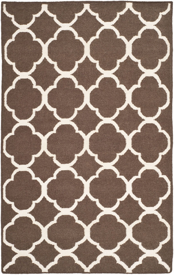 Safavieh Dhurries 627 Hand Woven Flat Weave 50% Banana Silk/30% Wool/20% Cotton Rug DHU627C-3