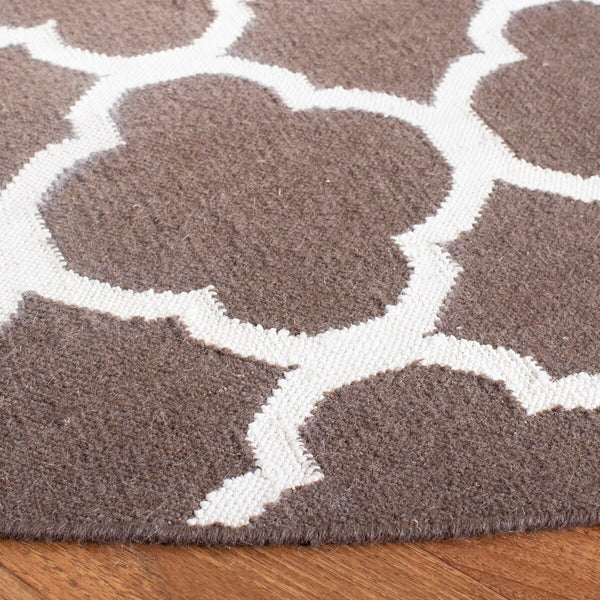 Safavieh Dhurries 627 Hand Woven Flat Weave 50% Banana Silk/30% Wool/20% Cotton Rug DHU627C-3