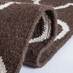 Safavieh Dhurries 627 Hand Woven Flat Weave 50% Banana Silk/30% Wool/20% Cotton Rug DHU627C-3