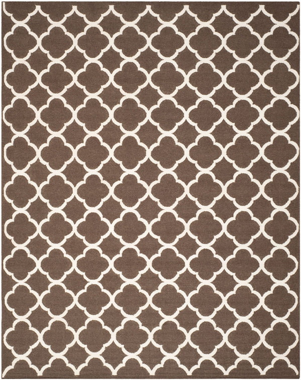 Safavieh Dhurries 627 Hand Woven Flat Weave 50% Banana Silk/30% Wool/20% Cotton Rug DHU627C-3