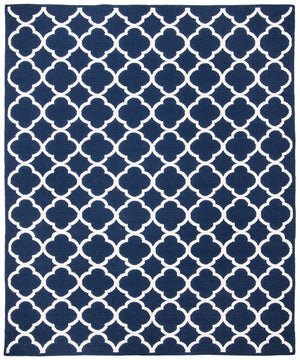 Safavieh Dhurries 627 Hand Woven Flat Weave 50% Banana Silk/30% Wool/20% Cotton Rug DHU627D-3