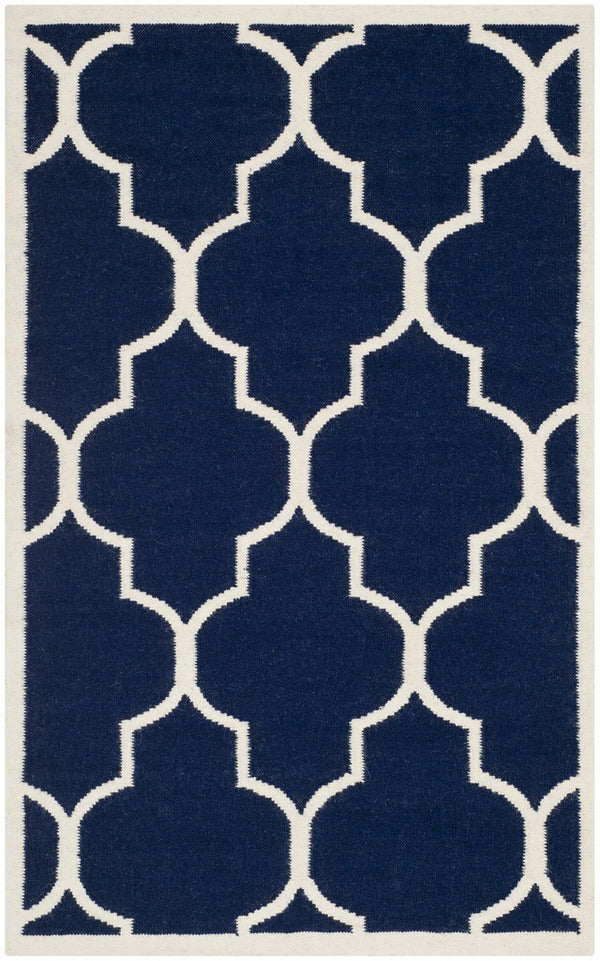 Safavieh Dhurries 632 Hand Woven Flat Weave 80% Wool/20% Cotton Rug DHU632D-3