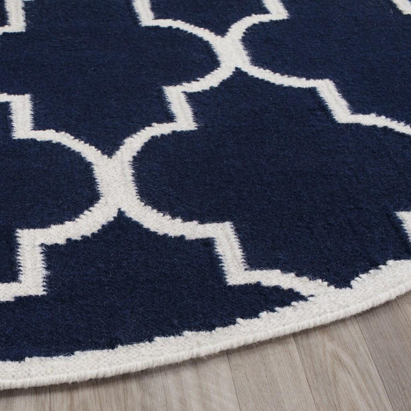 Safavieh Dhurries 632 Hand Woven Flat Weave 80% Wool/20% Cotton Rug DHU632D-3