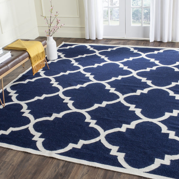 Safavieh Dhurries 633 Hand Woven Flat Weave 80% Wool/20% Cotton Rug DHU633D-3