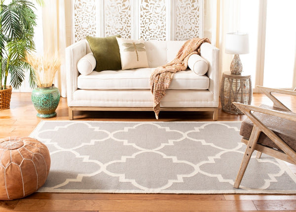 Safavieh Dhurries 633 Hand Woven Flat Weave 80% Wool/20% Cotton Rug DHU633G-3